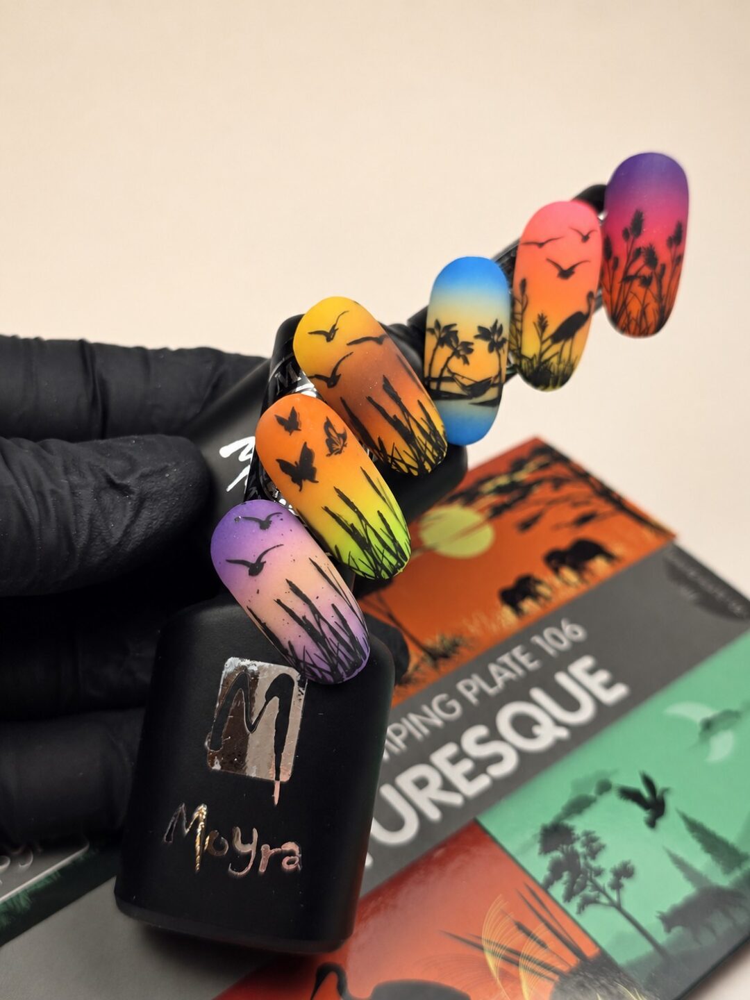 Insta Ombre, Tła & Stemple