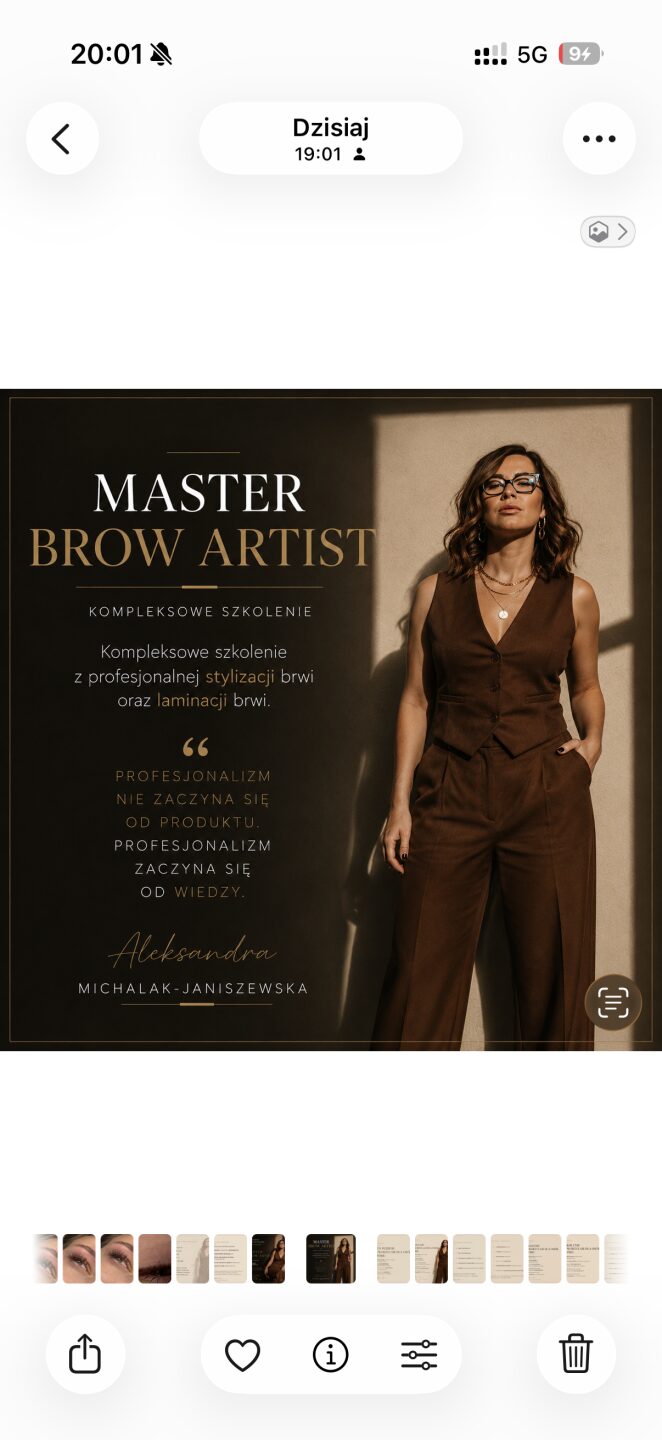 MASTER BROW ARTIST