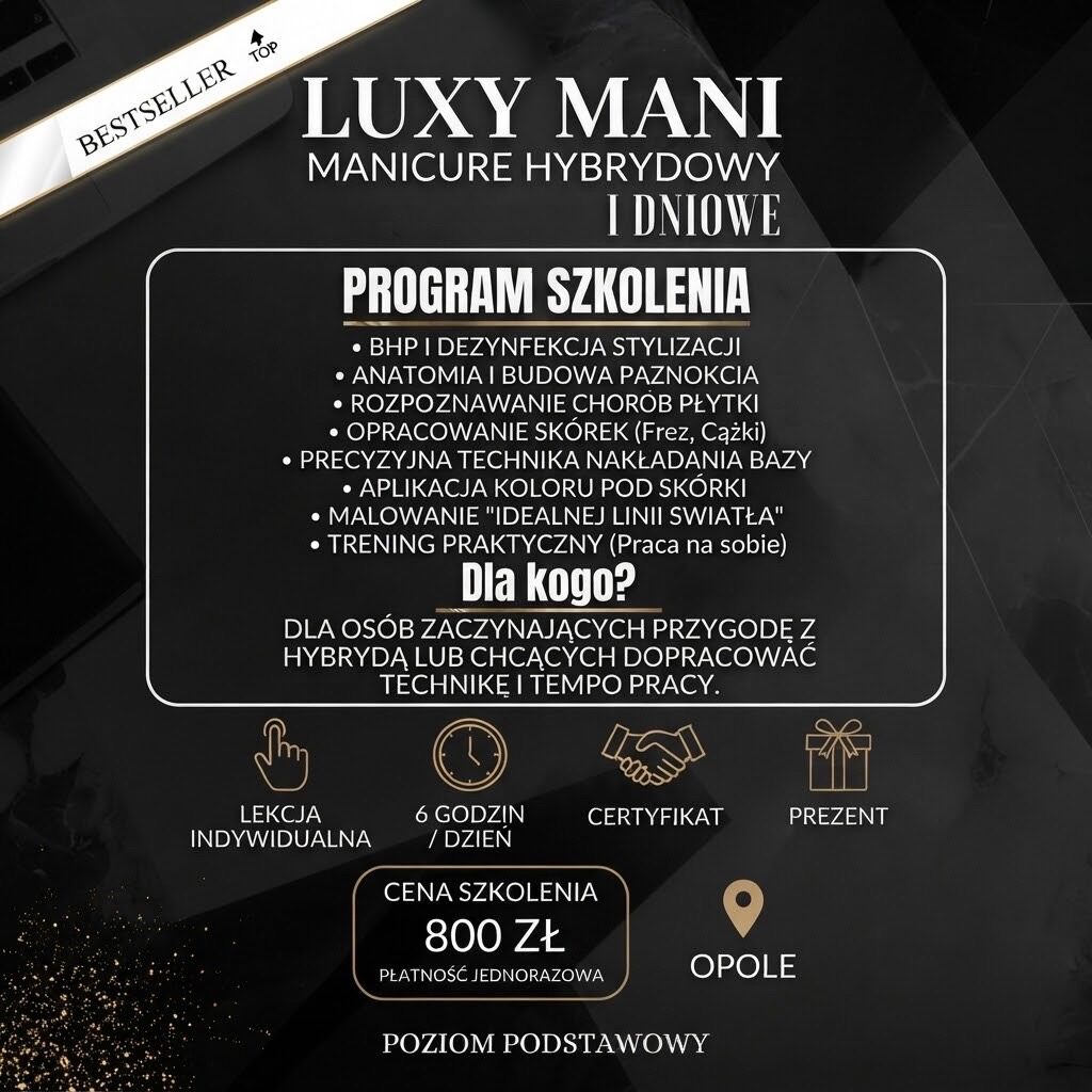 LUXY MANI MANICURE HYBRYDOWY