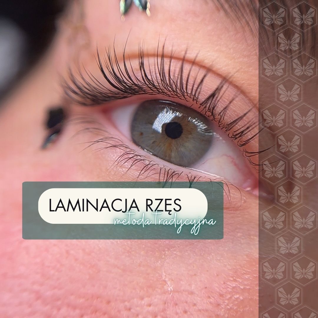 Laminacja rzęs metoda tradycyjną