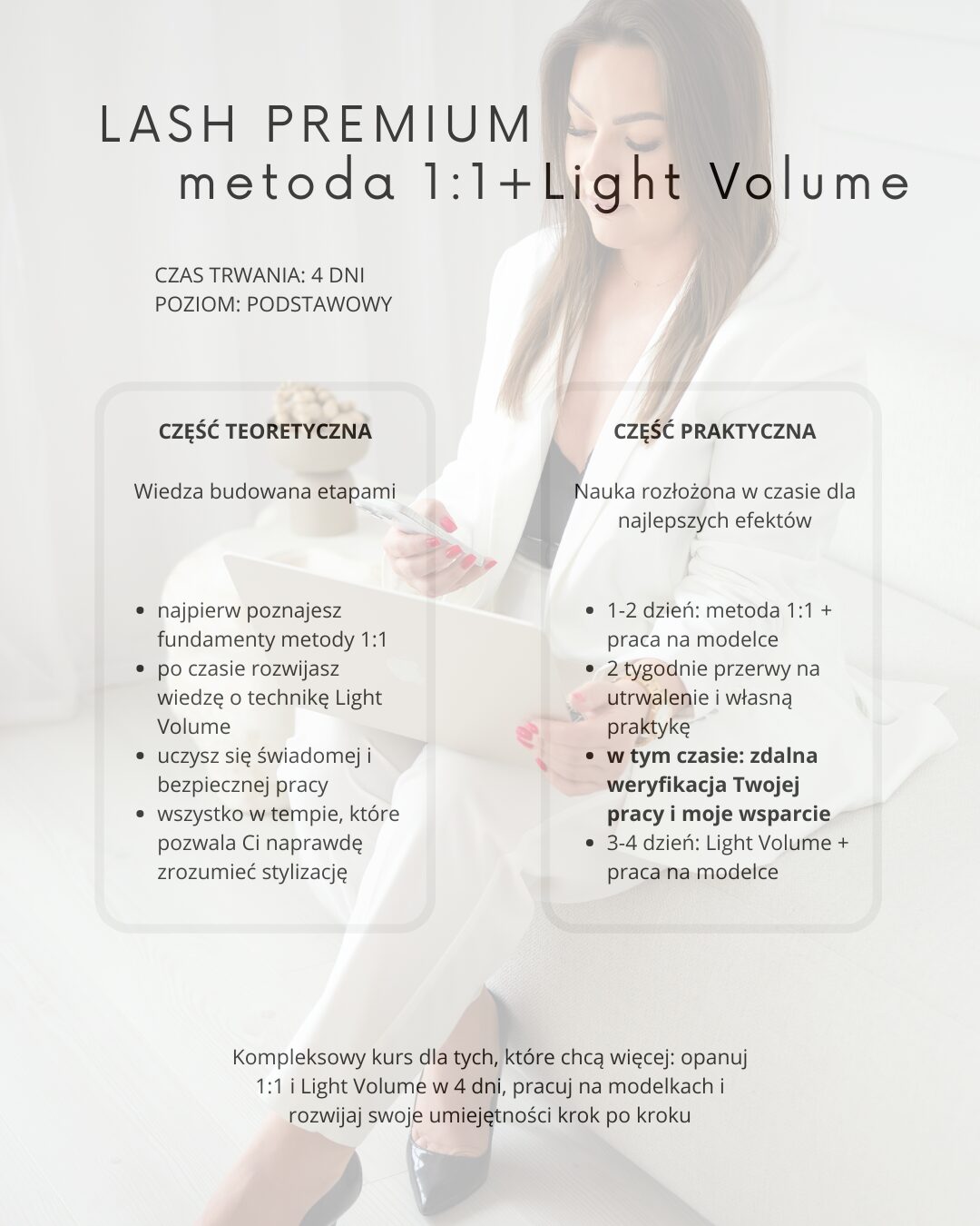Szkolenie Premium - metoda 1:1 i Light Volume