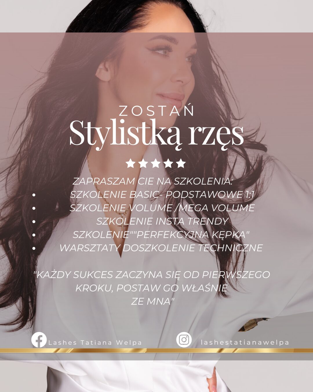 Szkolenia podstawowe 1:1, szkolenia light volume/volume, doszkolenia techniczna, insta efekt