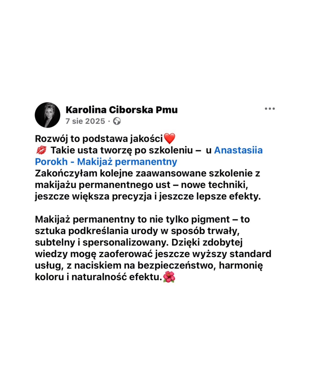 Masterclass makijaż permanentny ust