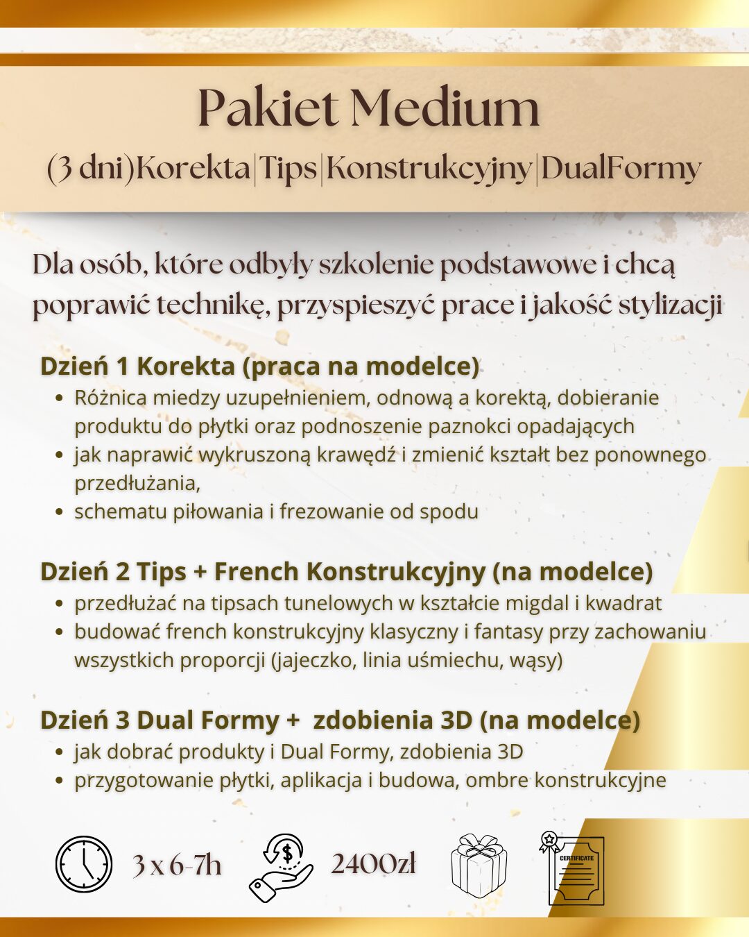 Pakiet Master (korekta + tips + french konstrukcyjny + dualformy)