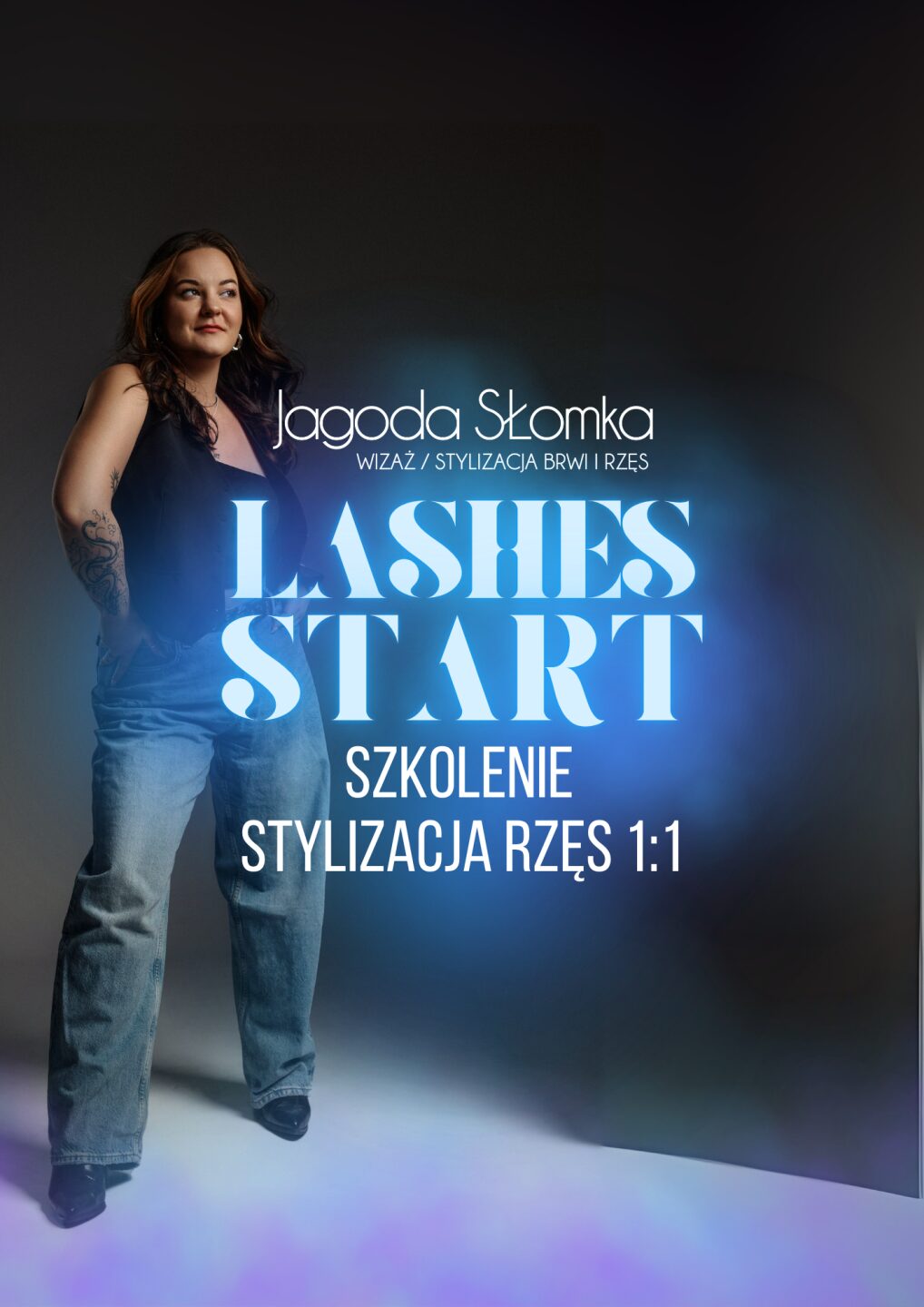 LASH START SZKOLENIE STYLIZACJA RZĘS 1:1 - Jagoda Słomka