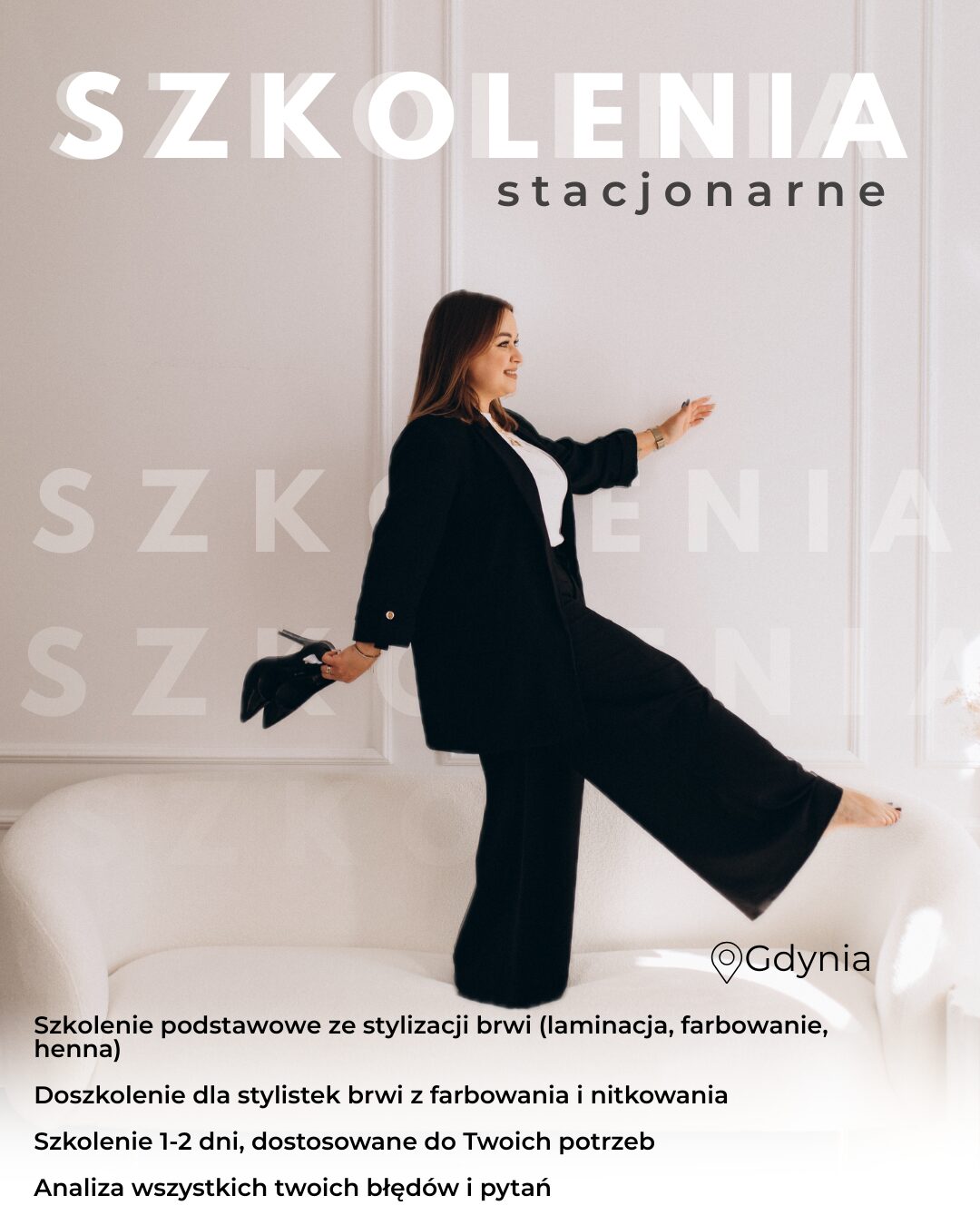 KOMPLEKSOWA STYLIZACJA BRWI – SZKOLENIE PODSTAWOWE