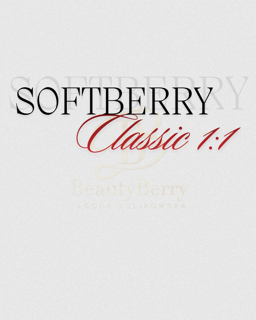 1:1 SOFTBERRY CLASSIC