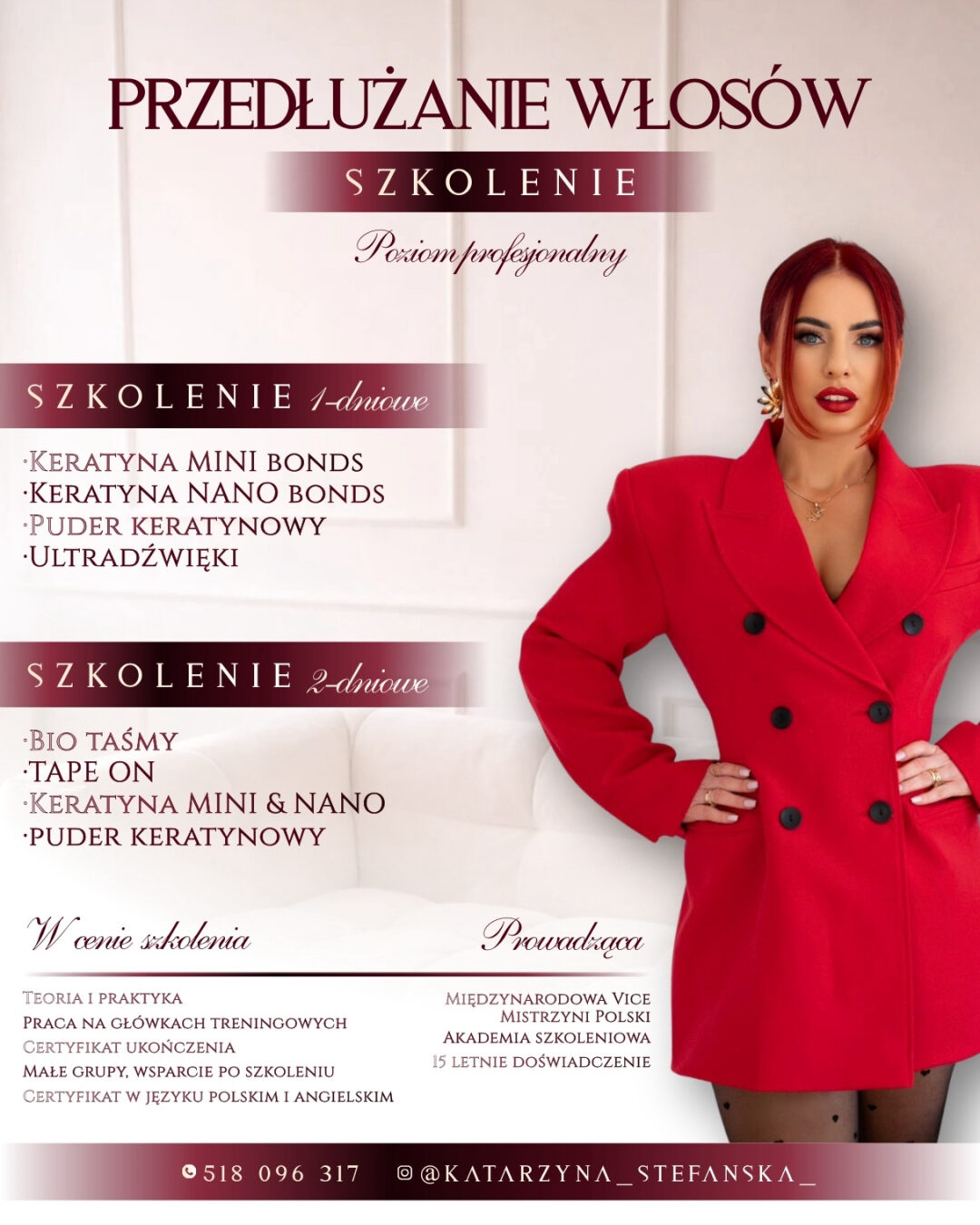 Przedłużanie i zagęszczenie włosów