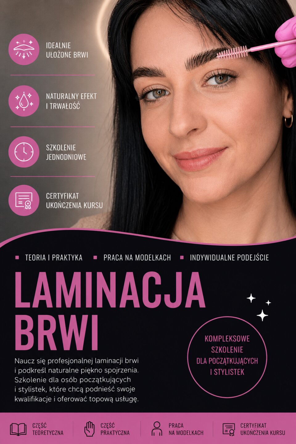 LAMINACJA BRWI