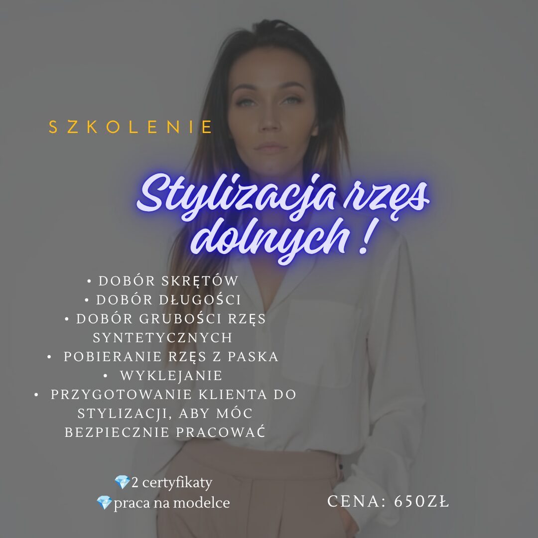 Stylizacja dolnych rzęs