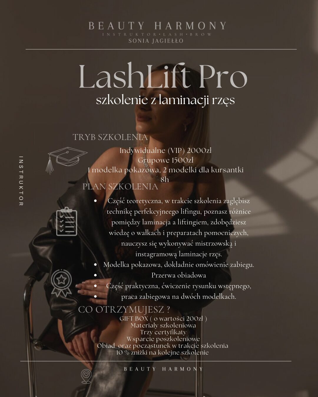 LashLiftPro - podstawy laminacji rzęs