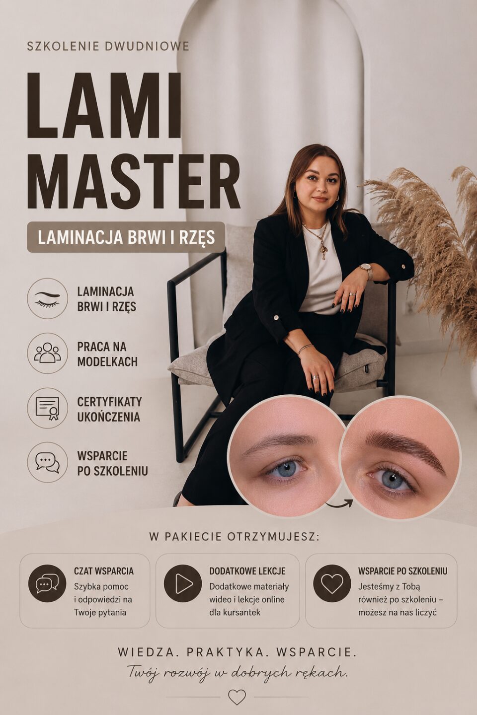 LAMI MASTER szkolenie z laminacji brwi i rzęs