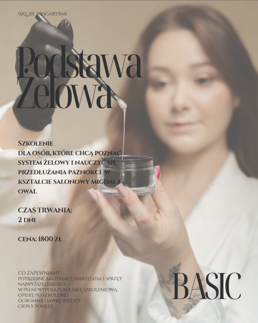 Podstawa Żelowa - migdał & owal