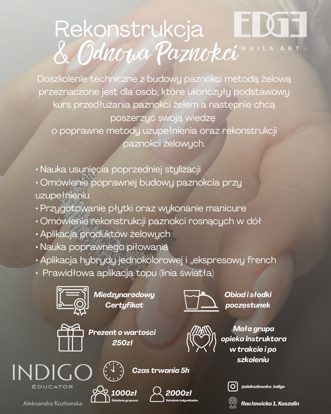 Rekonstrukcja & Odnowa paznokci