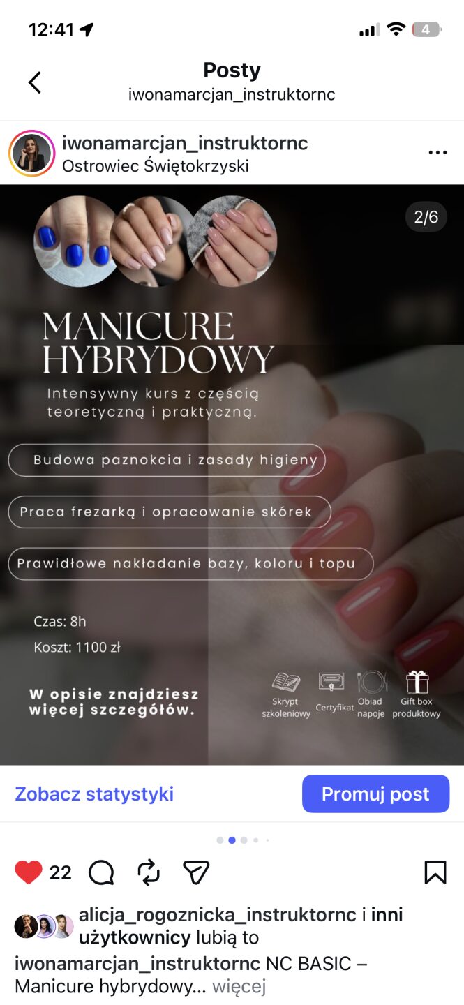 Manicure hybrydowy