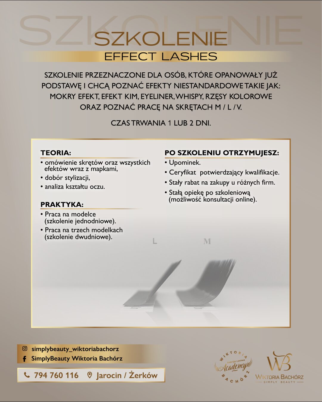 Effect lashes