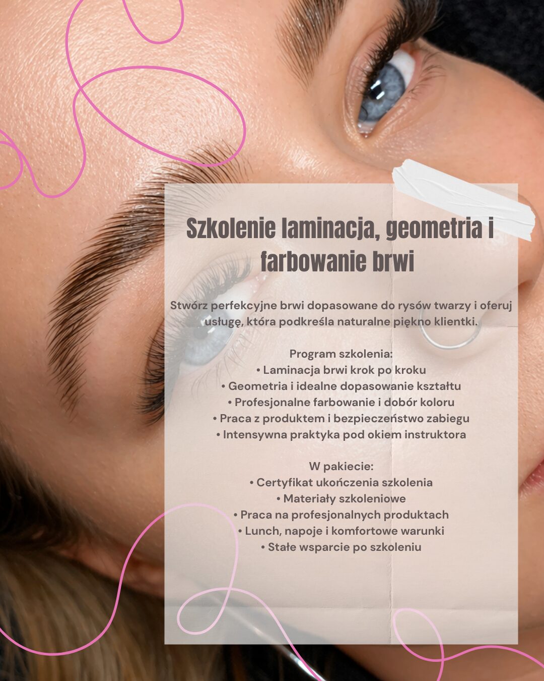 BROW MASTER | laminacja, geometria i farbowanie brwi