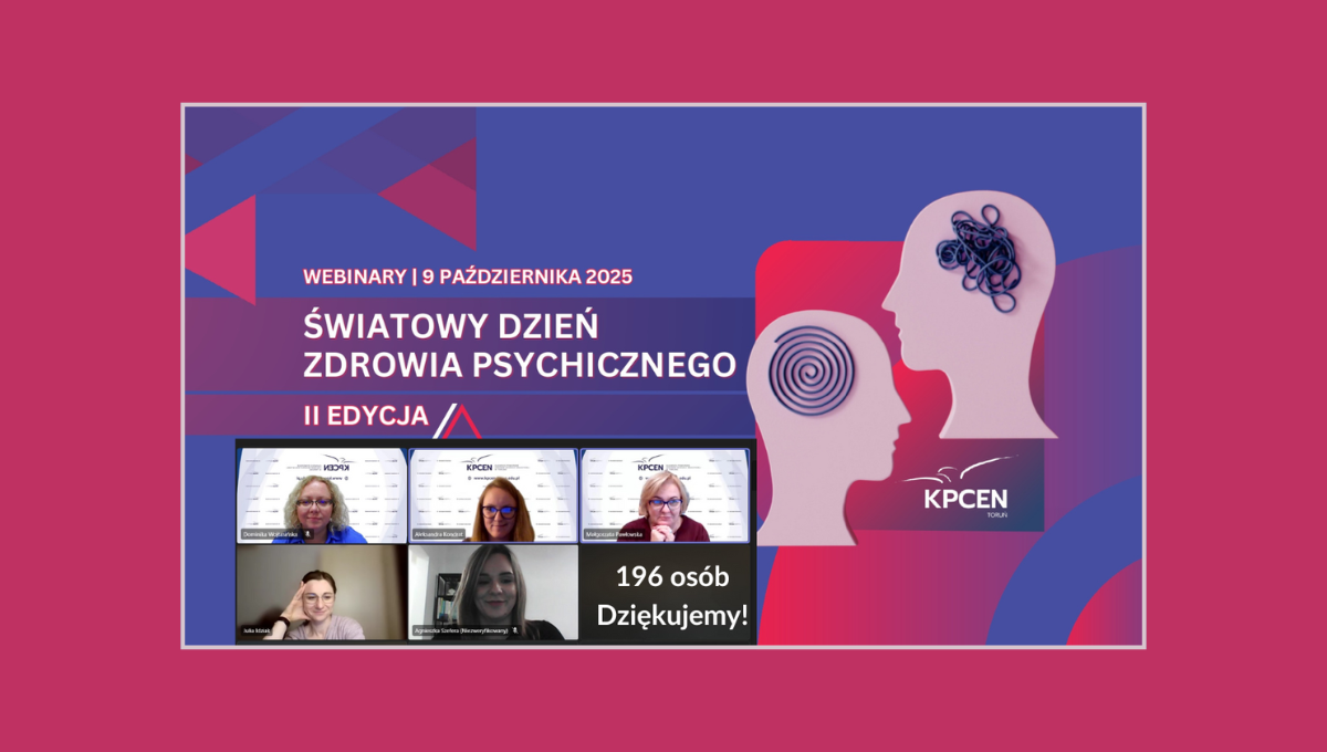 Światowy Dzień Zdrowia Psychicznego 2025 - trzy webinary o dobrostanie psychicznym nauczyciela i ucznia