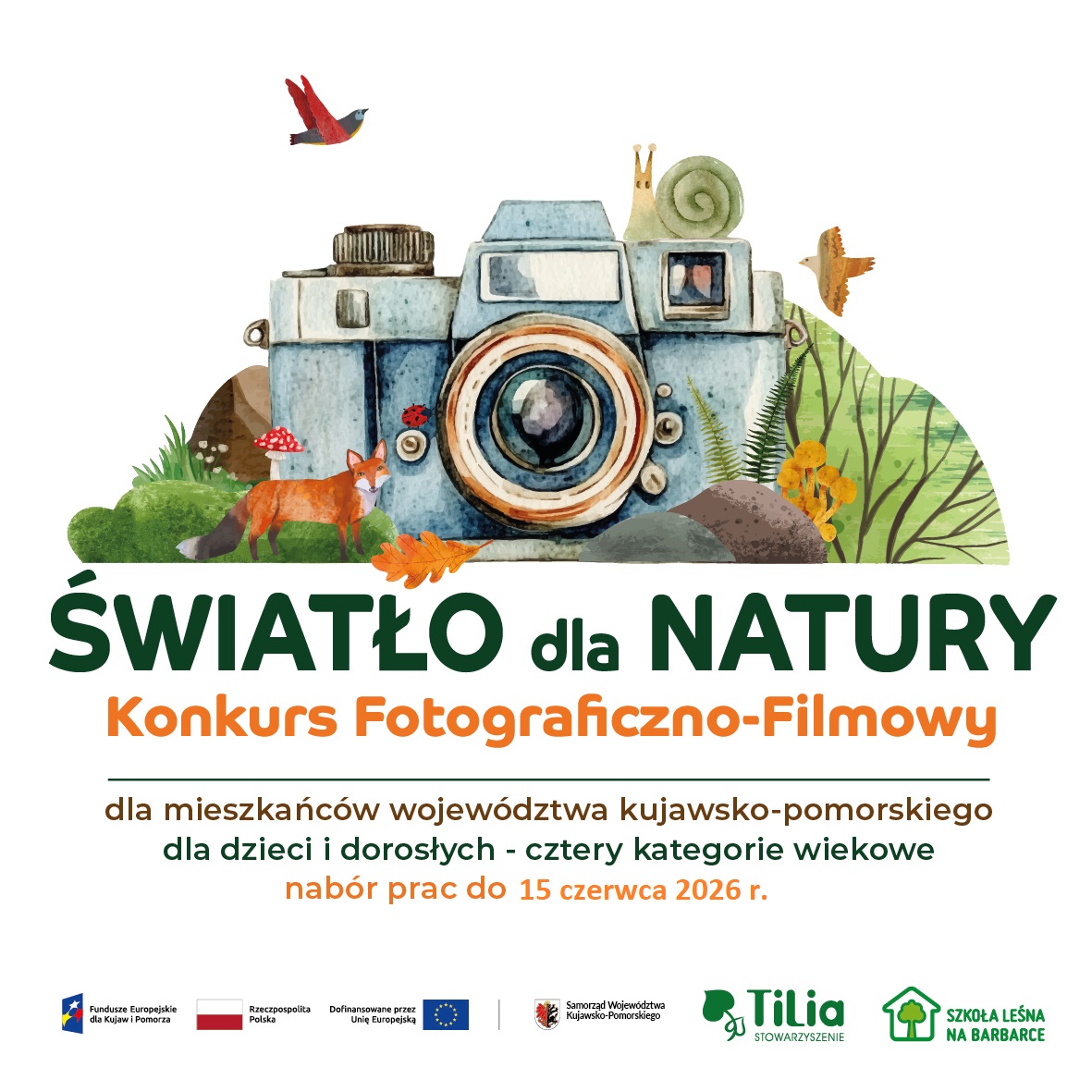 Światło dla natury - konkurs fotograficzno-filmowy