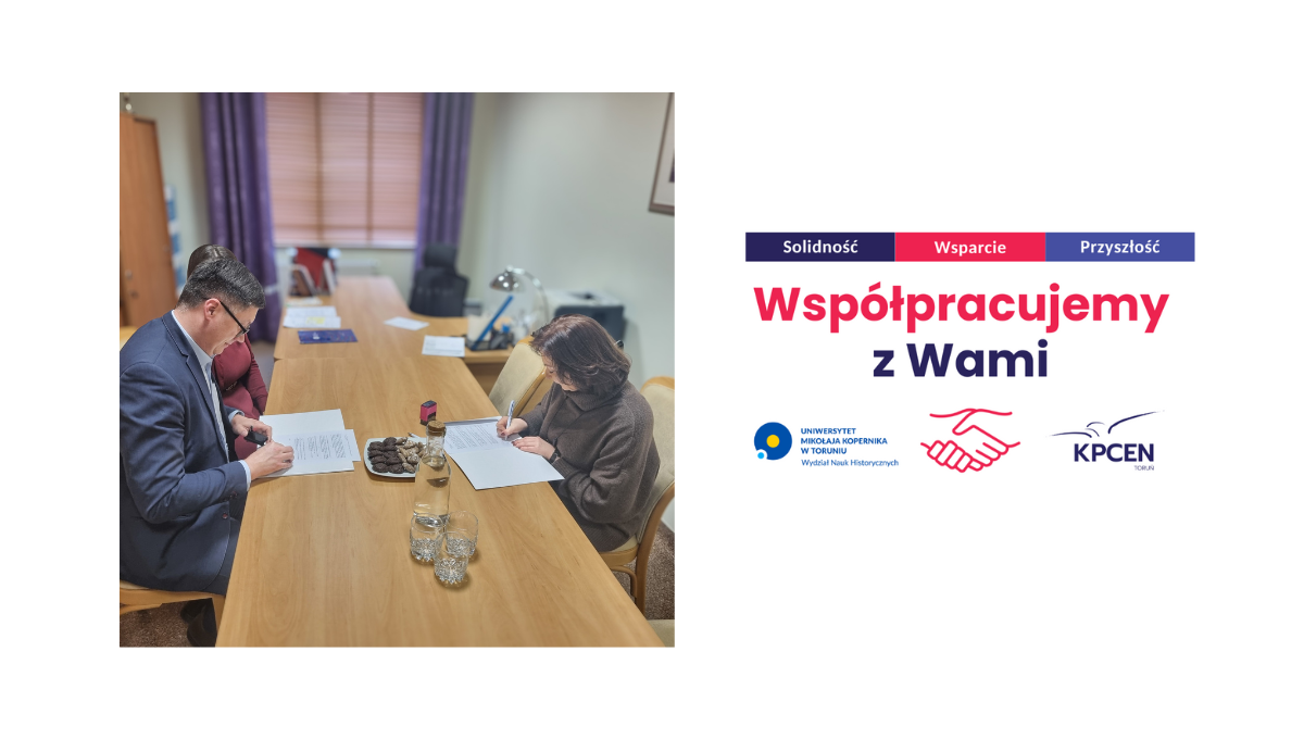 Podpisanie porozumienia o współpracy z Wydziałem Nauk Historycznych UMK
