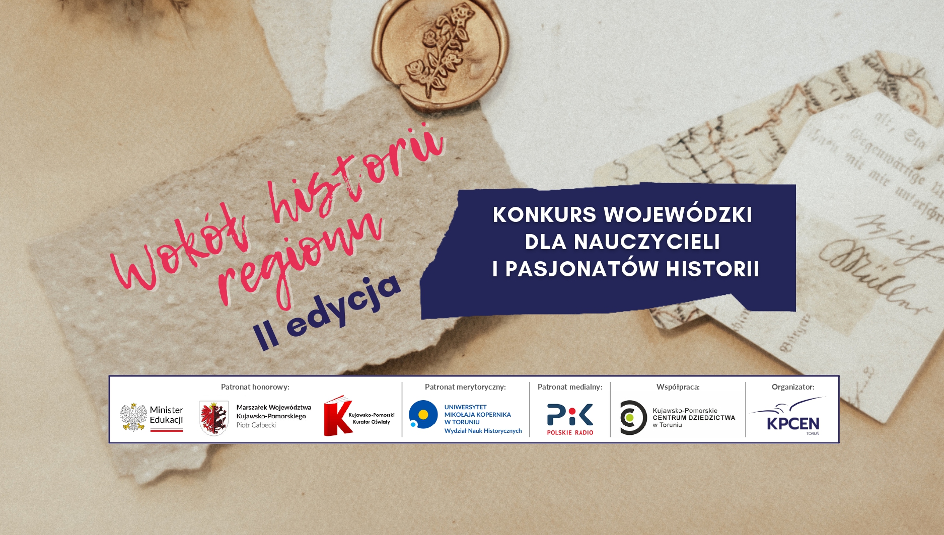 Finał II edycji Konkursu na działania edukacyjne „Wokół historii regionu”