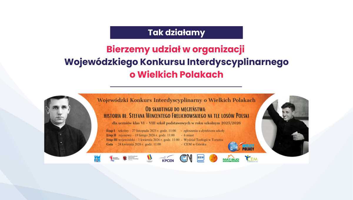 Wojewódzki Konkurs Interdyscyplinarny o Wielkich Polakach - XIV edycja