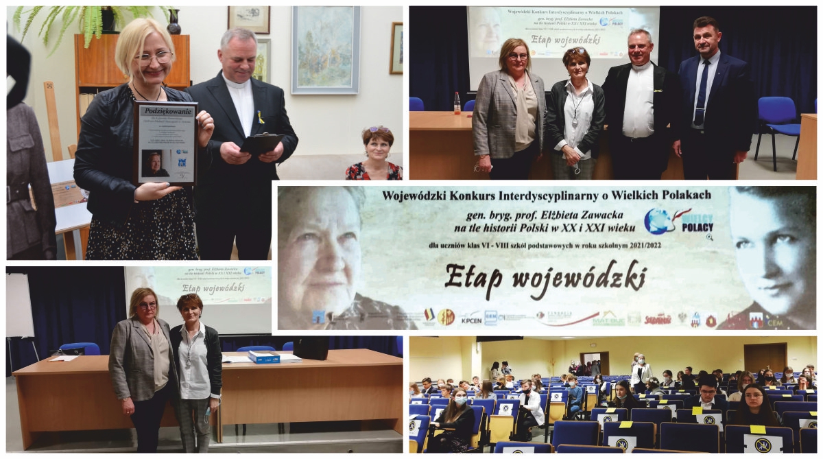 Wojewódzki Konkurs Interdyscyplinarny o Wielkich Polakach „Gen. bryg. prof. Elżbieta Zawacka na tle historii Polski w XX i XXI wieku” – etap rejonowy i wojewódzki za nami