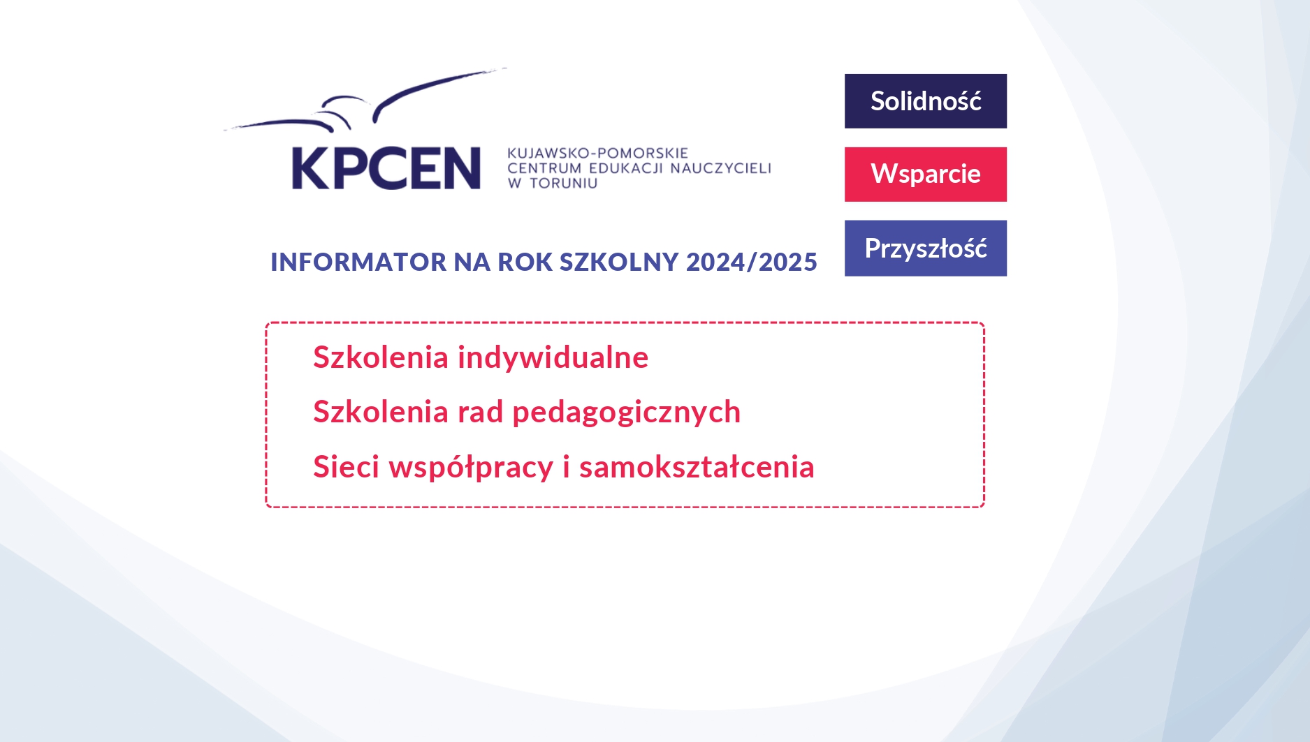 Rozwiń skrzydła w edukacji – nowa oferta szkoleń 2024/2025