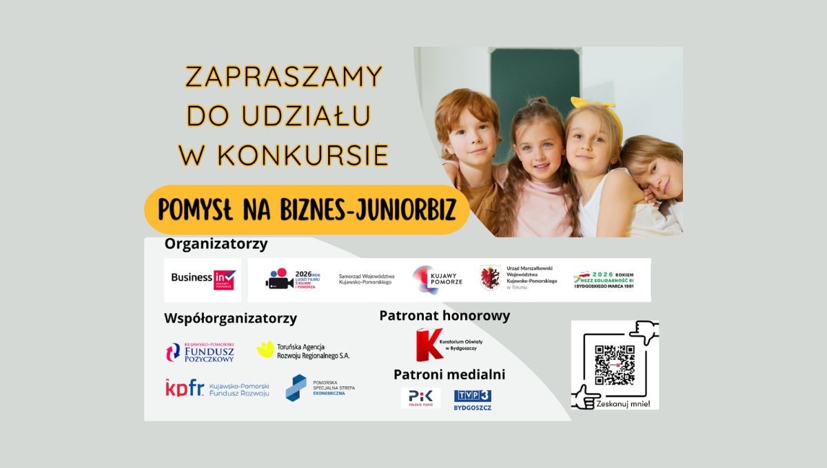 Konkurs dla uczniów „Pomysł na biznes – Juniorbiz”