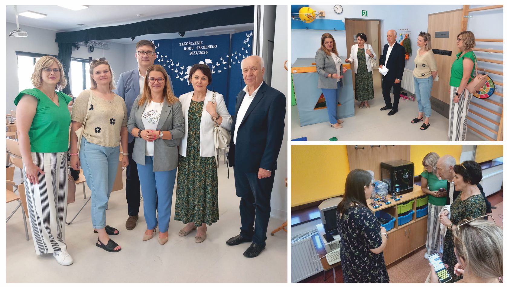 Delegacja polskich nauczycieli z Litwy w KPCEN