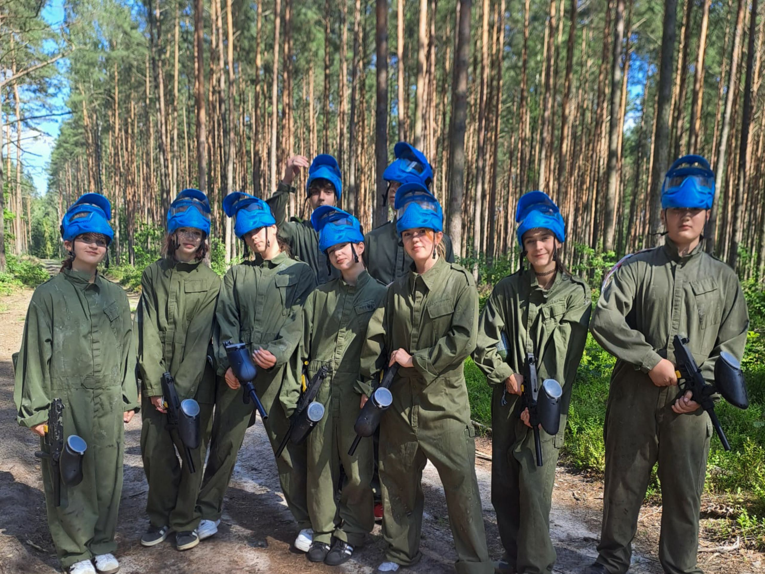 Paintball Mania w Borach 11-15 lat